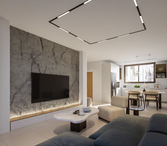 Penthouse with Roof Terrace with Sea Views