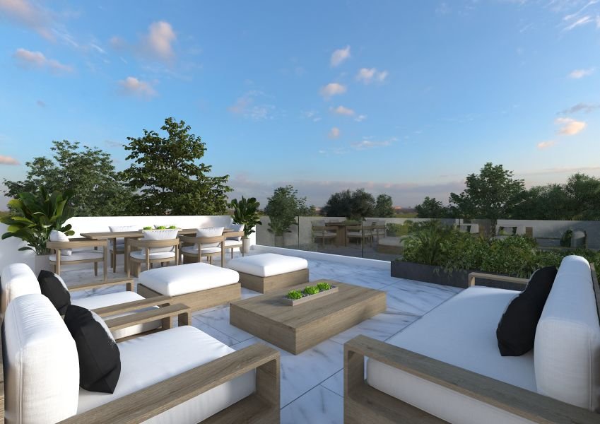 Villa with optional Pool and Roof Terrace with Sea Views