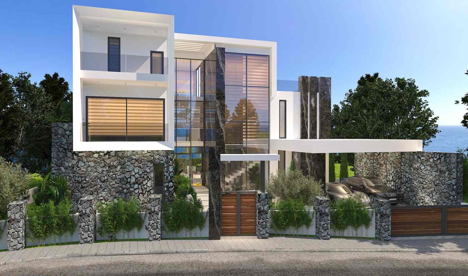 Ultra-Luxurious Beachfront Villa on Large Plot in Paphos
