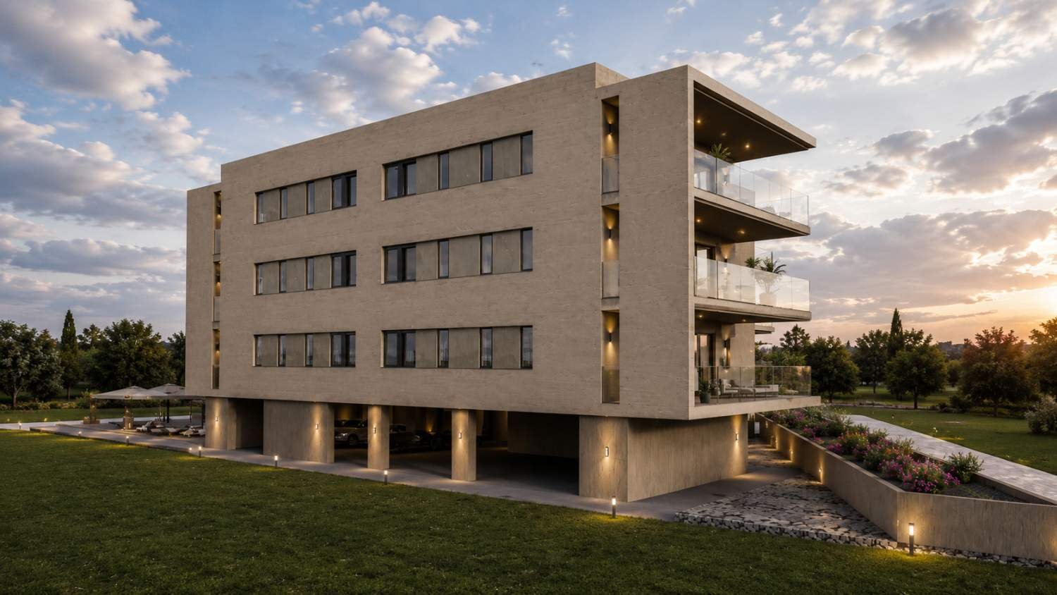 2 bedroom Flat in Modern Mediterranean Residential Community
