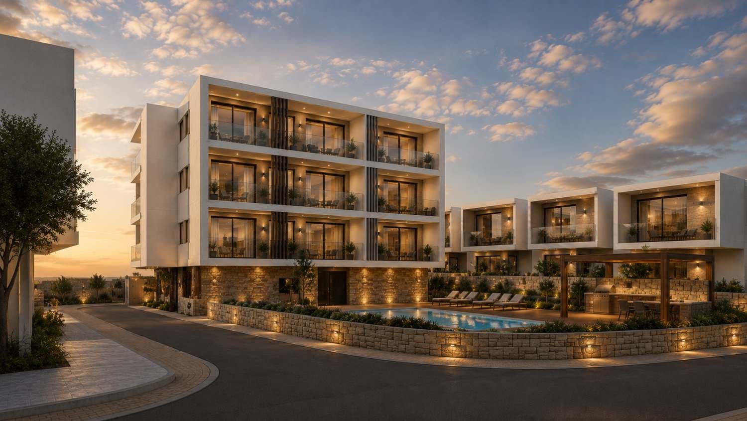 2 bedroom Flat in Modern Mediterranean Residential Community