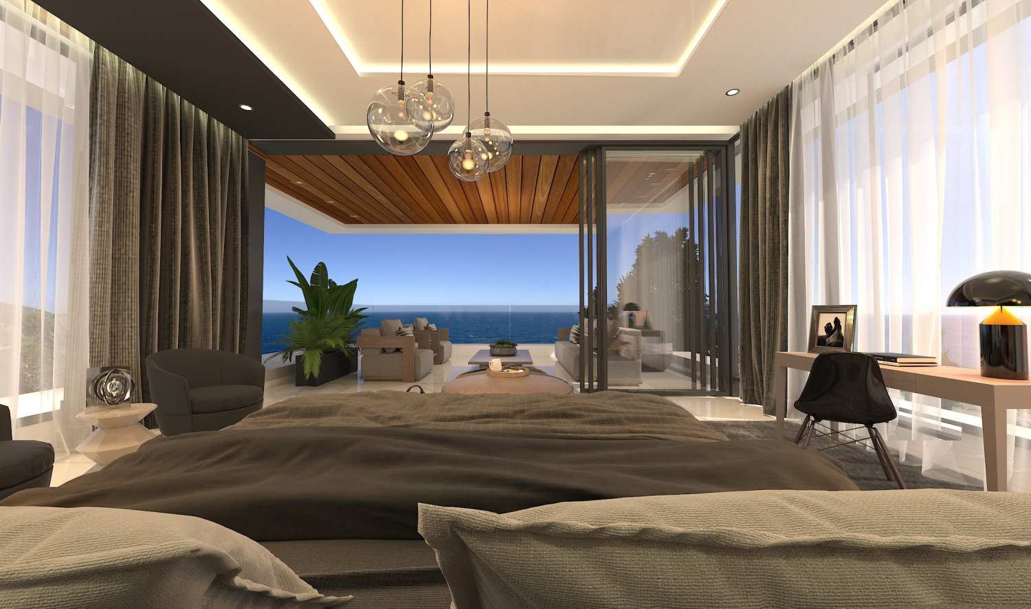 Ultra-Luxurious Beachfront Villa on Large Plot in Paphos