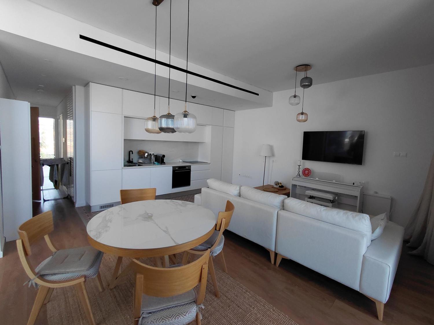 Modern Sea-View Penthouse with Private Pool Near the Beach