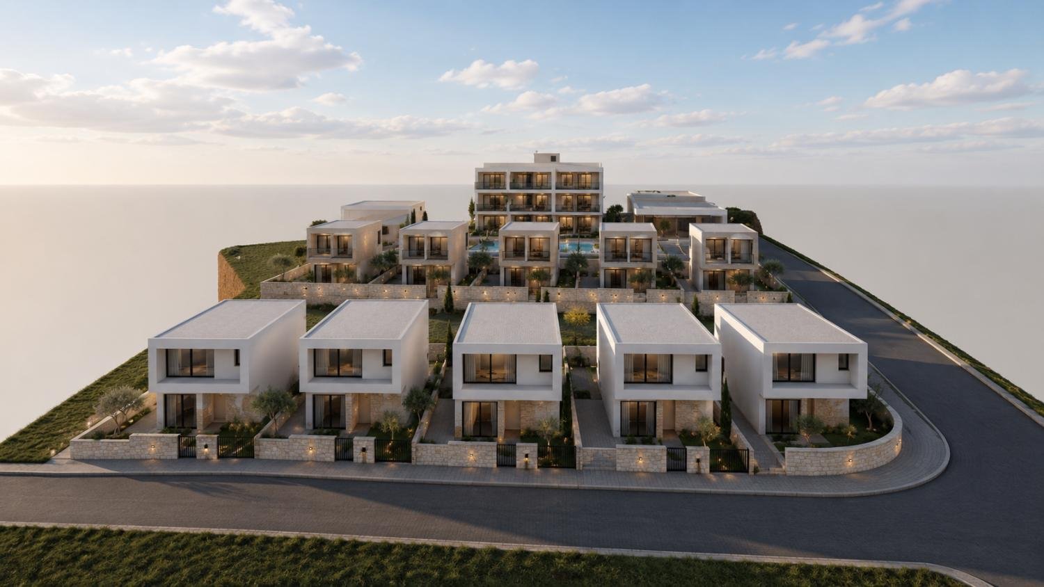 Modern Villa in Mediterranean Residential Community