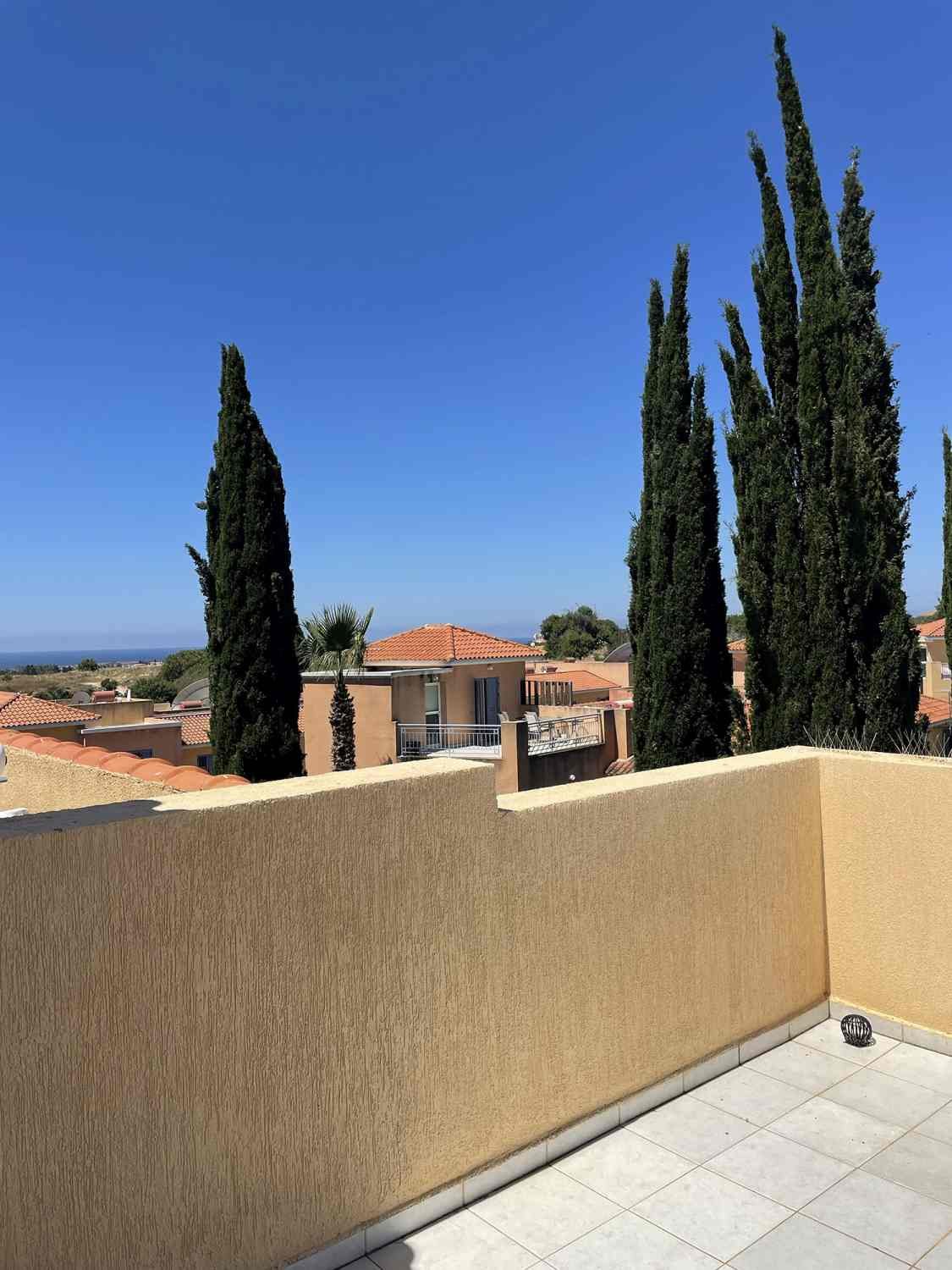 2-Bedroom Townhouse with Office and Sea Views