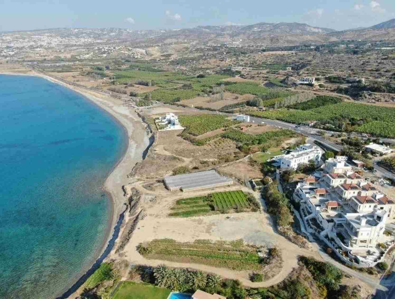 Ultra-Luxurious Beachfront Villa on Large Plot in Paphos