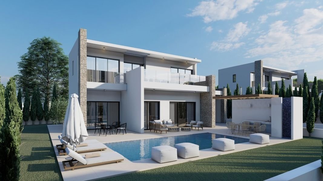 Modern Villa Near the Sea and Akamas