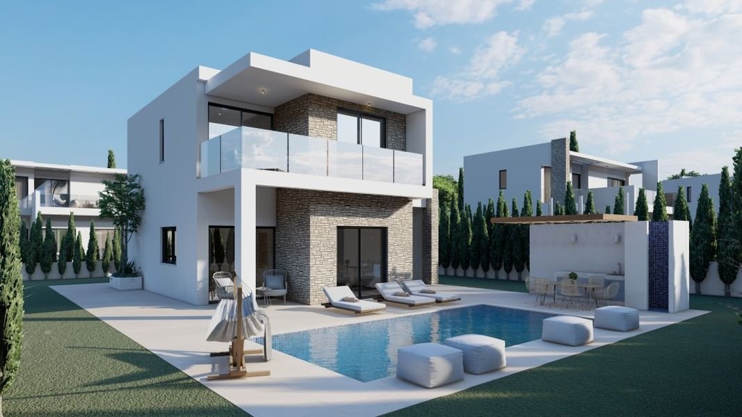 Modern Villa Near the Sea and Akamas