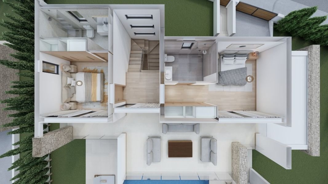 Modern Villa Near the Sea and Akamas