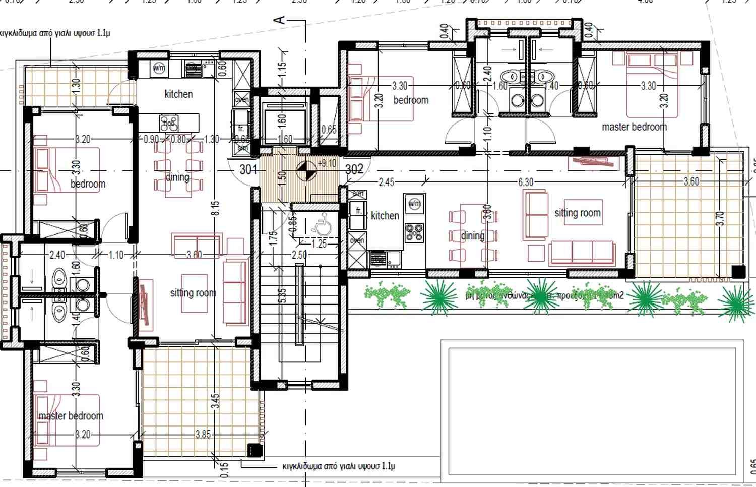Boutique 2 Bedroom Apartments in Complex with Swimming Pool
