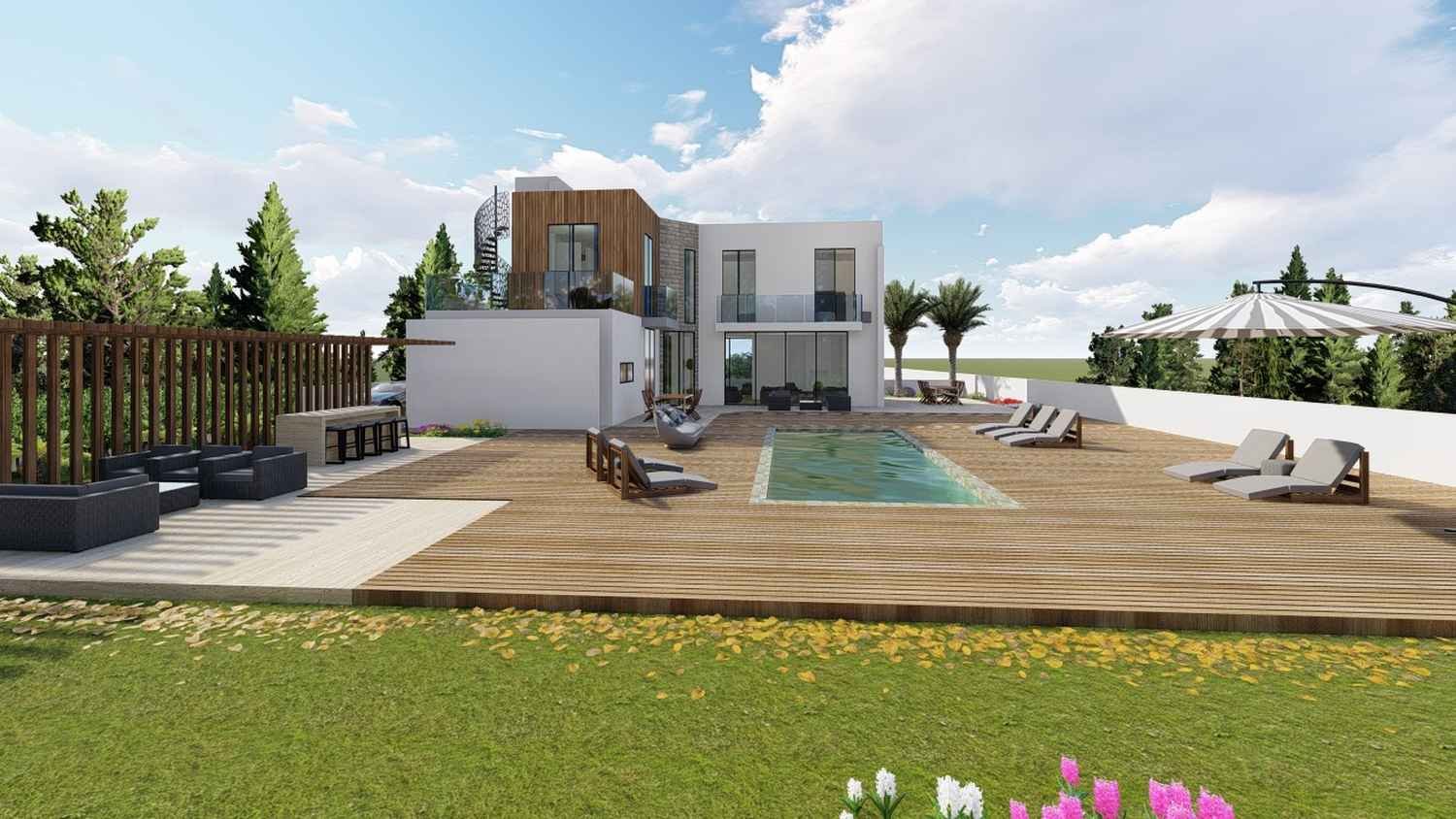 Luxury 5-Bedroom Villa on a Large Plot by the Sea