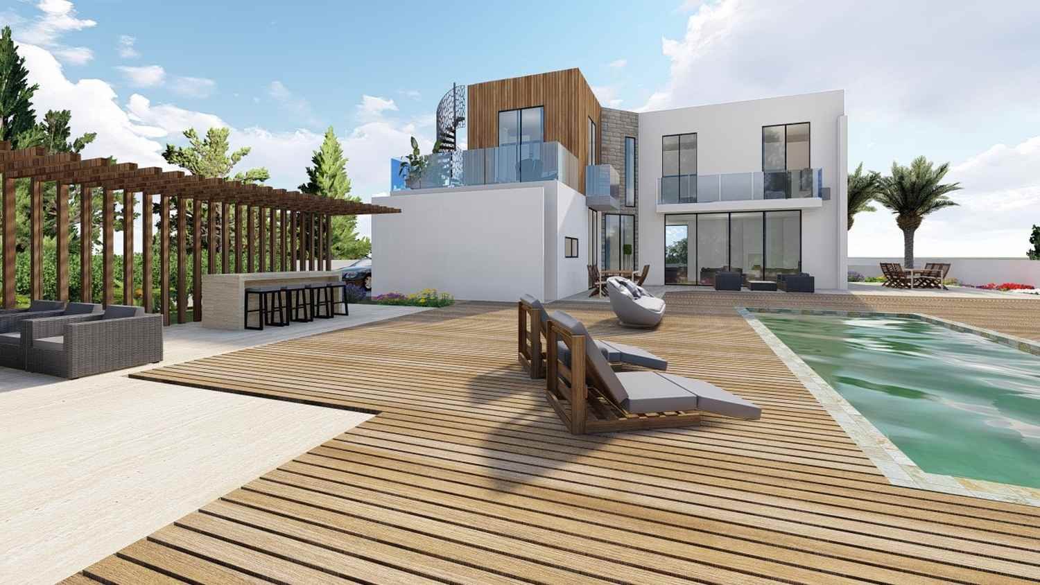 Luxury 5-Bedroom Villa on a Large Plot by the Sea