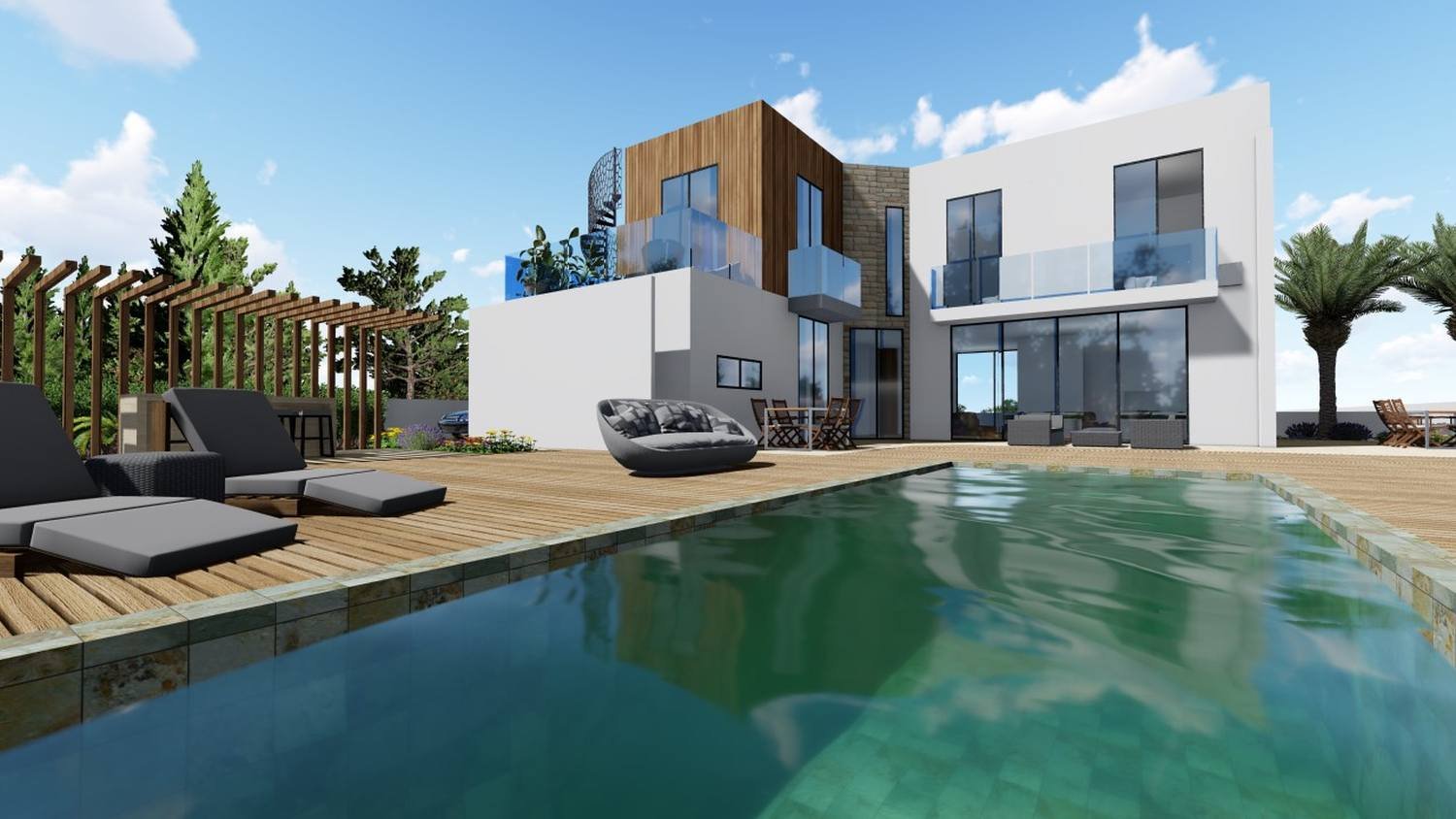 Luxury 5-Bedroom Villa on a Large Plot by the Sea