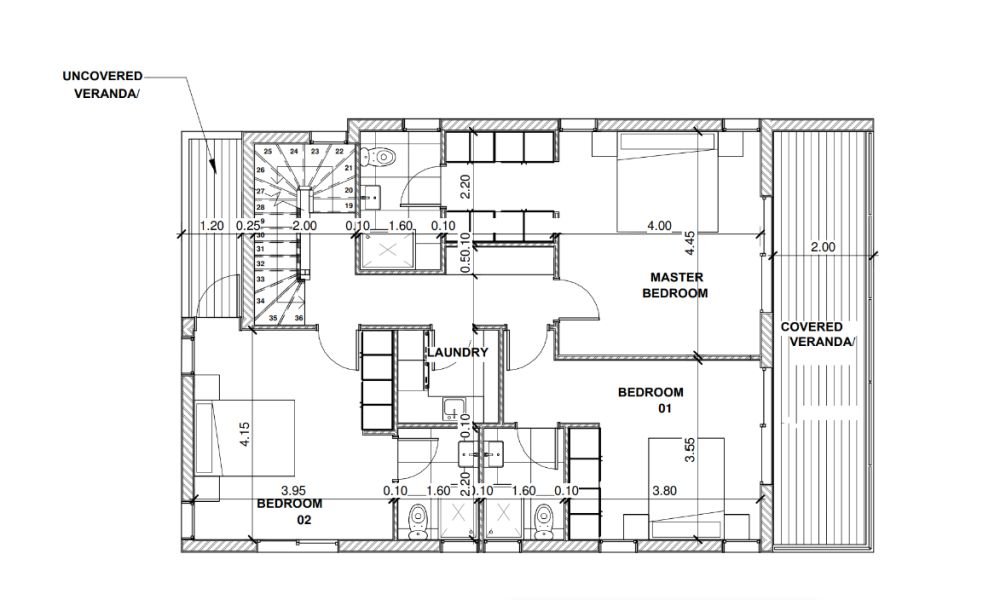 Villa with optional Pool and Roof Terrace with Sea Views