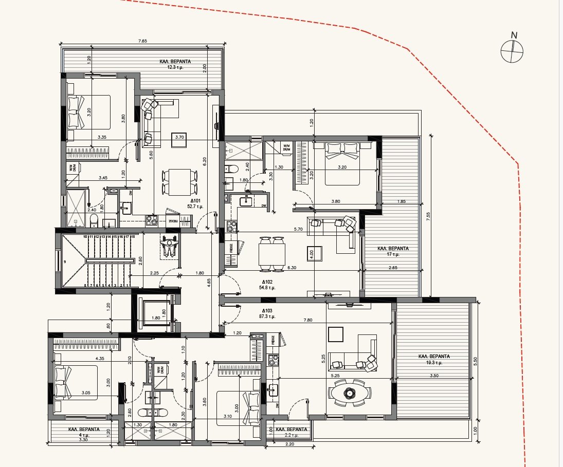 2 bedroom New Apartments close to University Campus