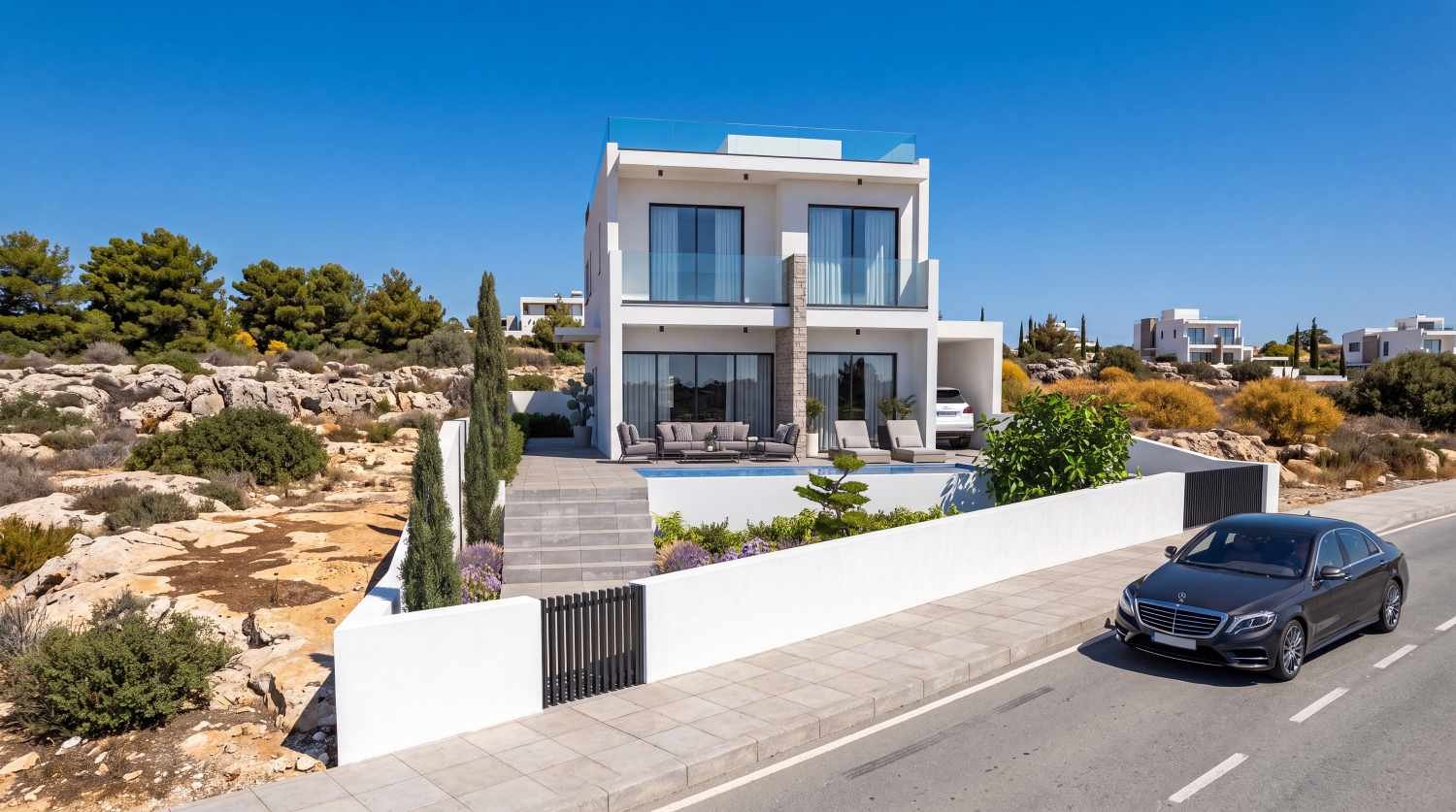 SeaView Villa with Groundfloor Bedroom