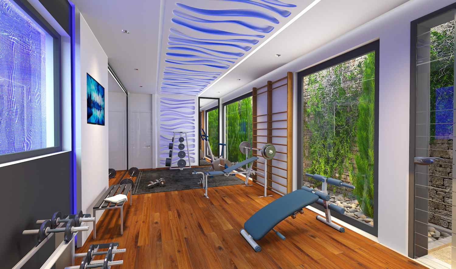 Beachfront Villas with a beautiful sandy lagoon beach right at their doorstep