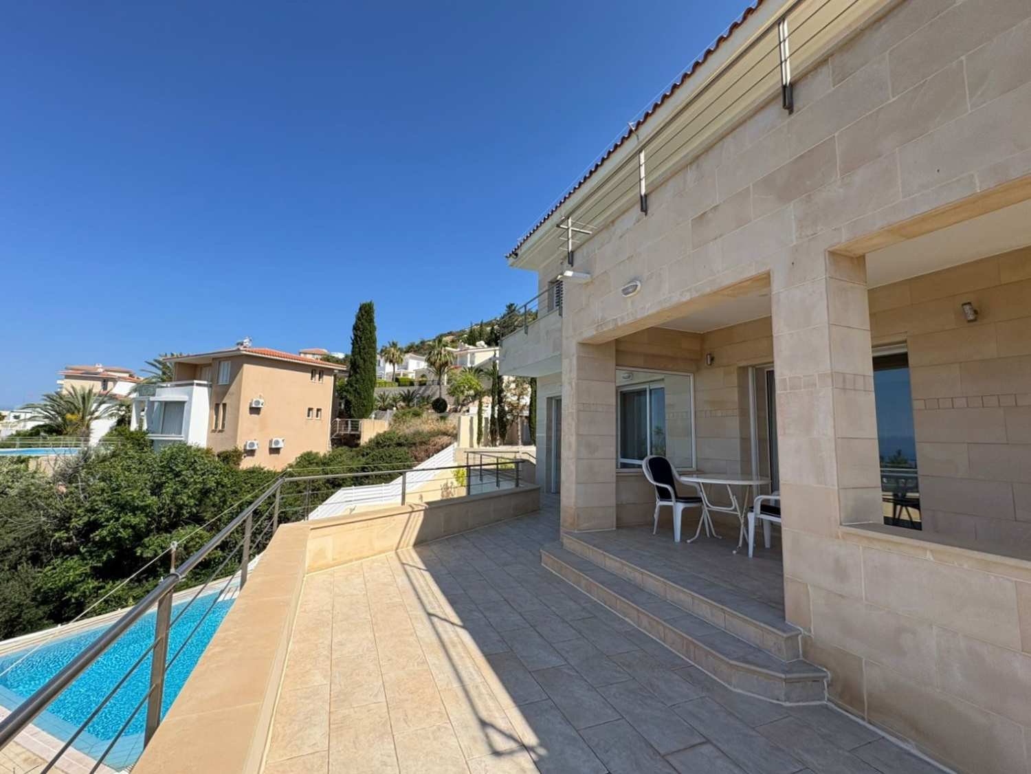 4-Bedroom Villa with Panoramic Sea Views in Peyia