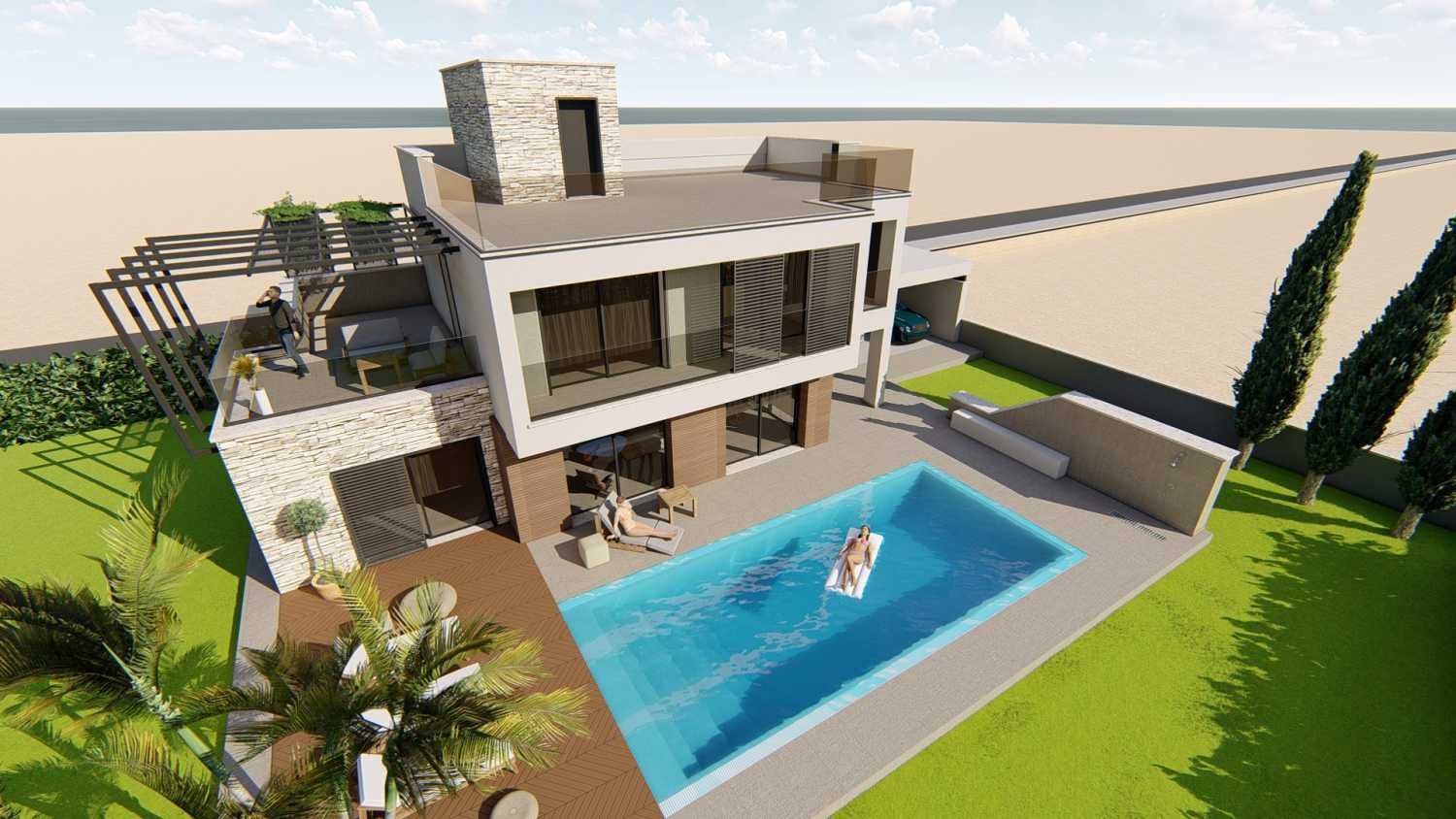 Luxury Golf Villa with Sea Views/Plot 1174 sq m/ – Secret Valley, Paphos