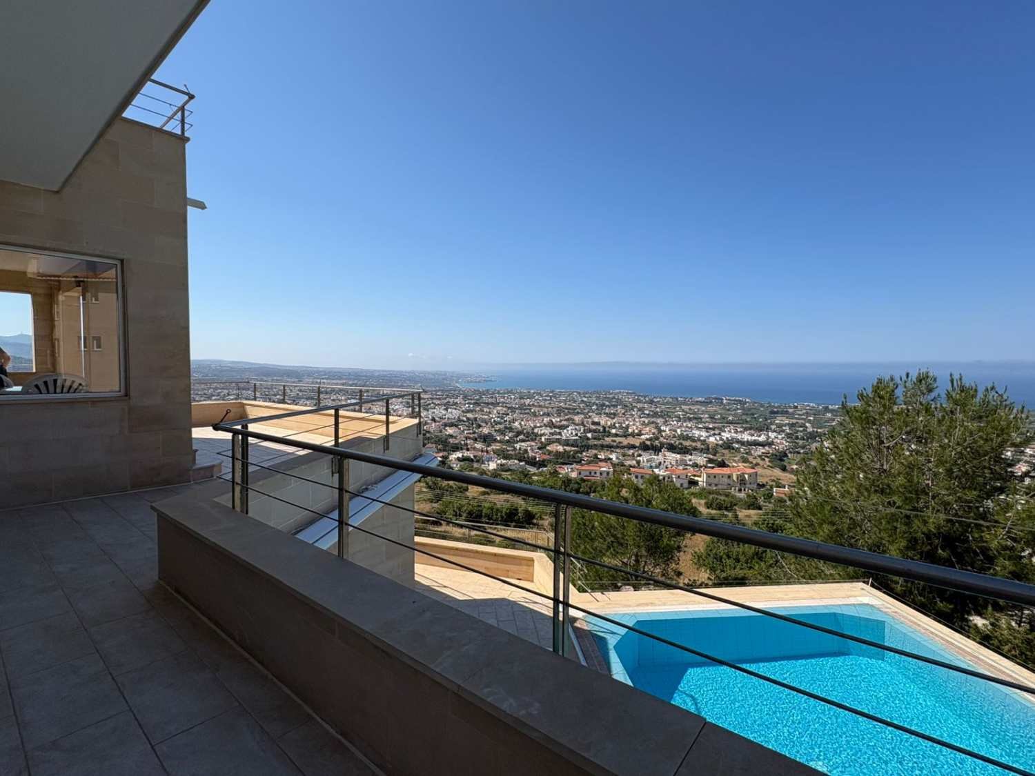 4-Bedroom Villa with Panoramic Sea Views in Peyia