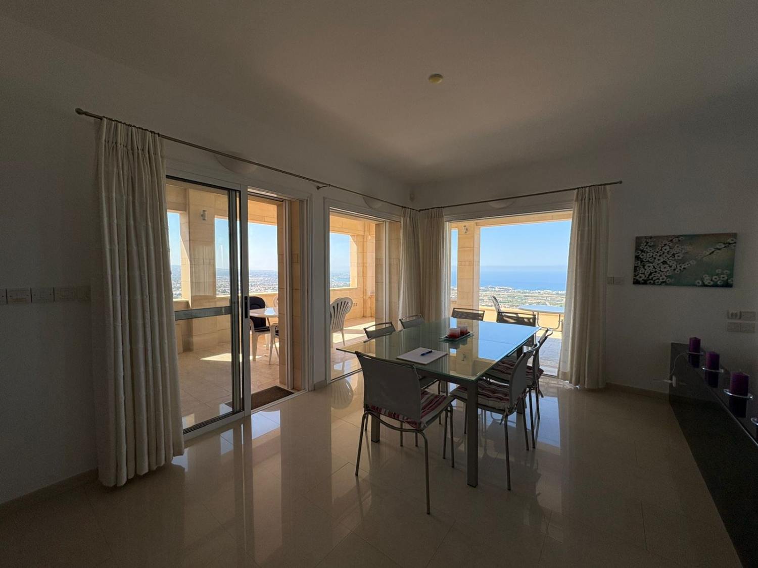 4-Bedroom Villa with Panoramic Sea Views in Peyia