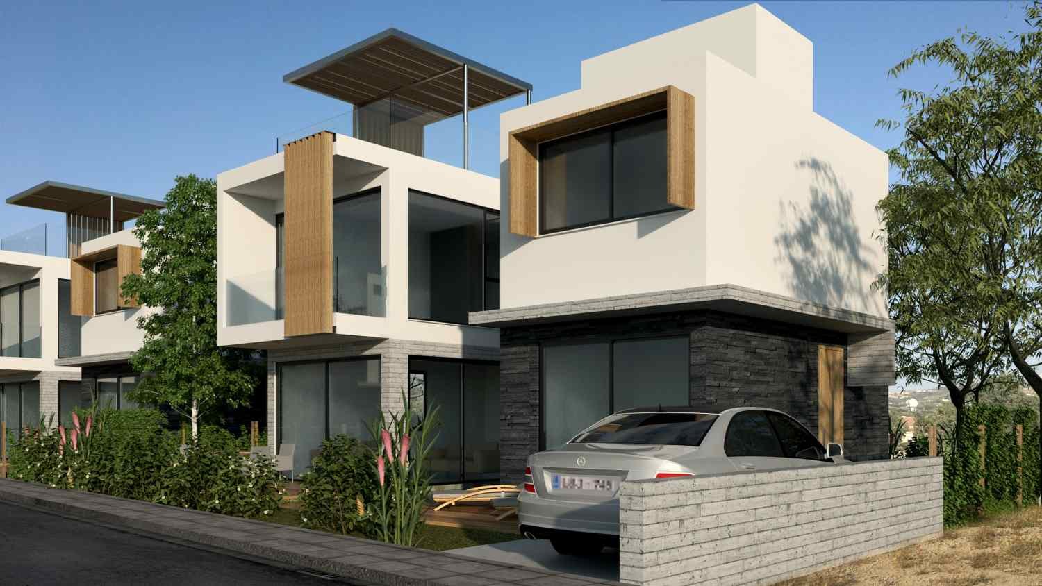 Key Ready Villa with Pool and Roof Garden in a Residential Complex Close to ISOP