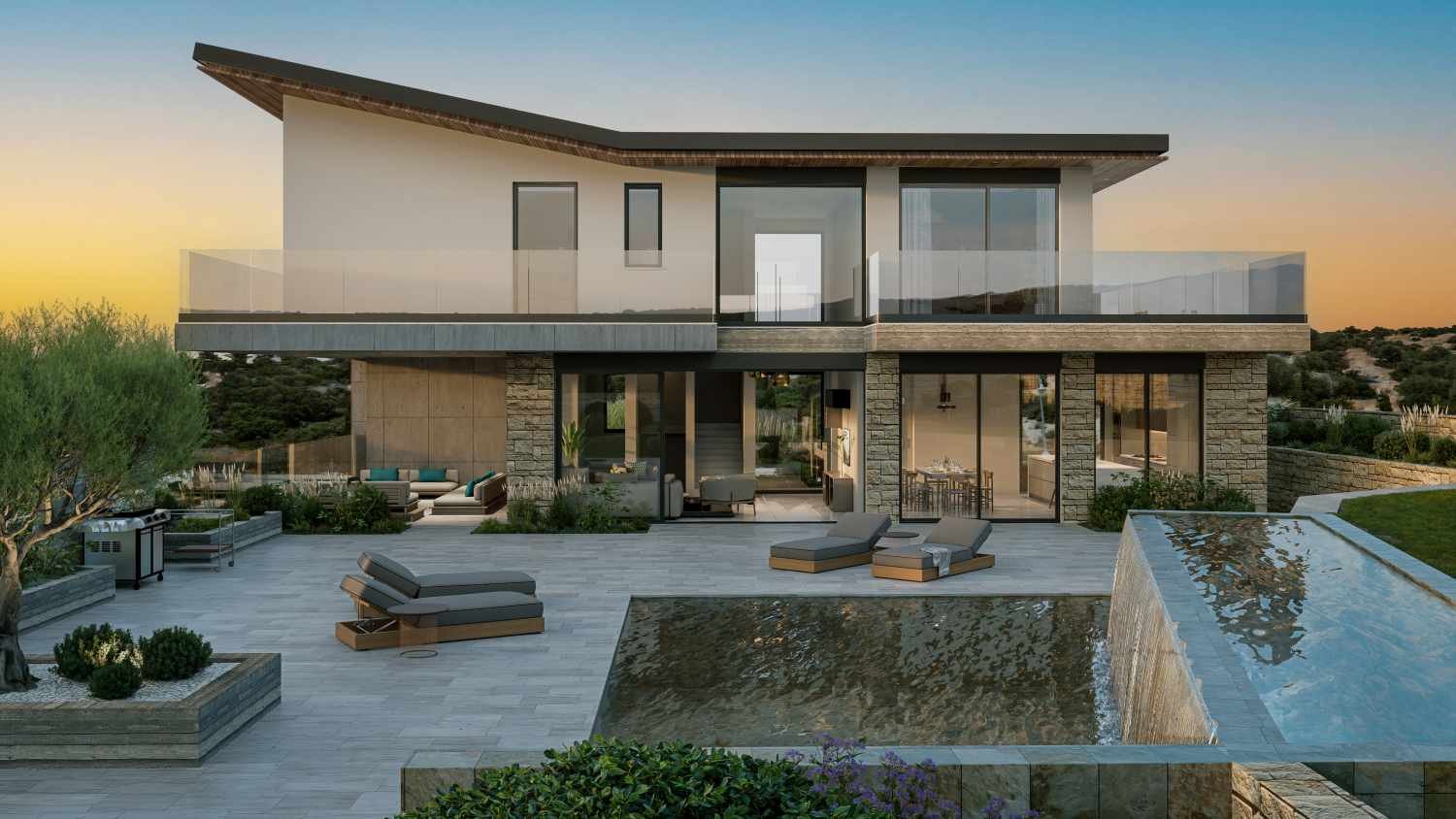 Exclusive Villa on plot 1270 sq m at Venus Rock Golf Resort