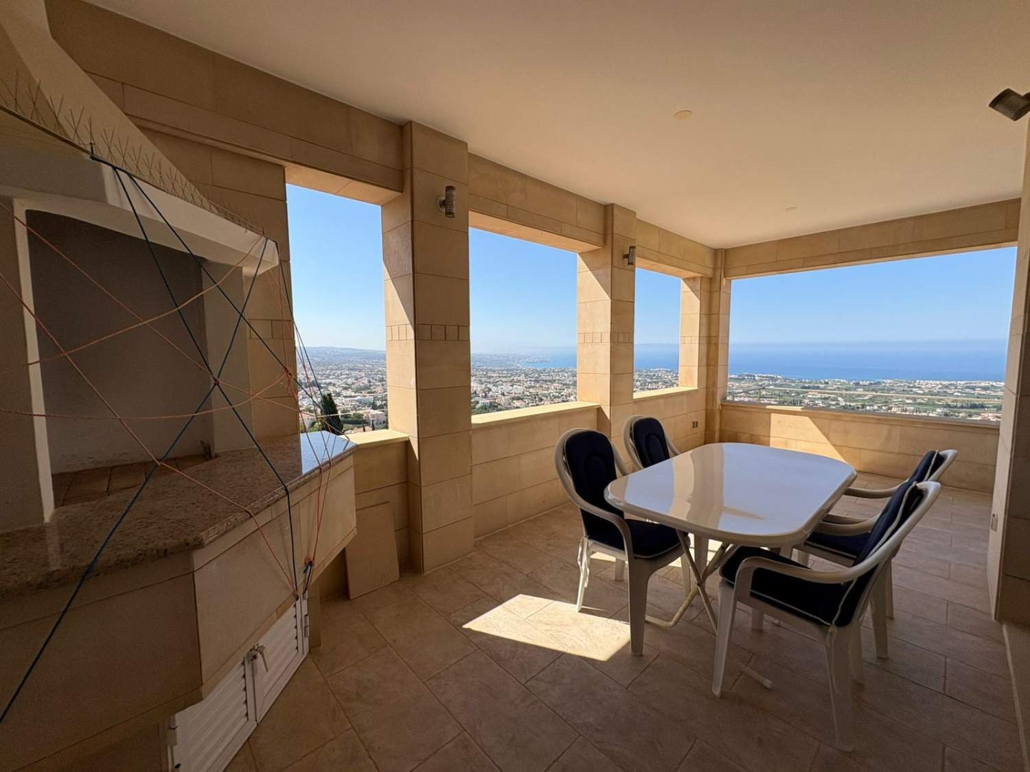 4-Bedroom Villa with Panoramic Sea Views in Peyia