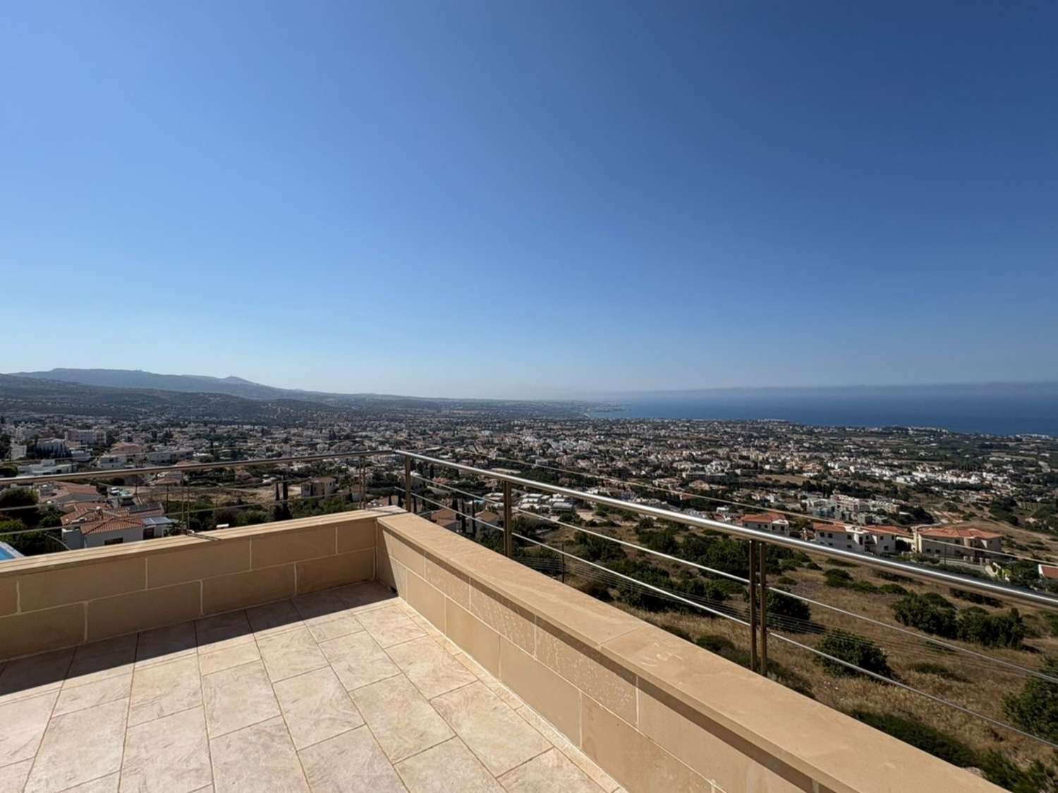 4-Bedroom Villa with Panoramic Sea Views in Peyia
