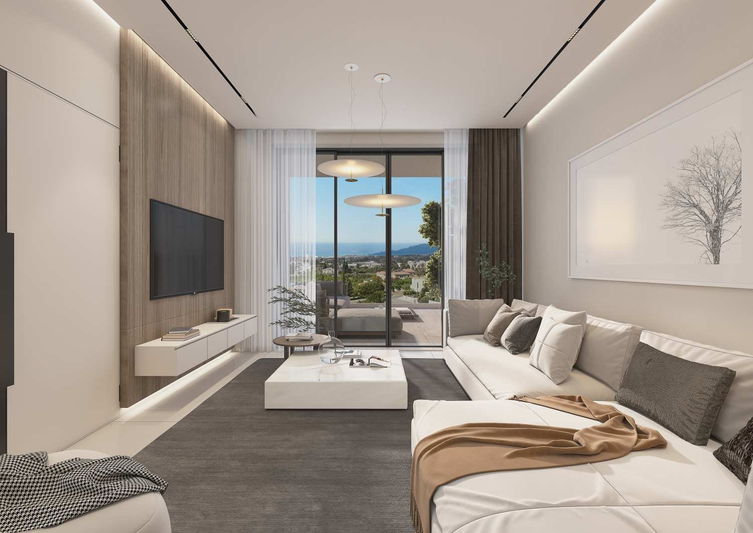 Premium 2-Bedroom Apartments in Yeroskipou| Swimming Pool | Gym | Covered Parking