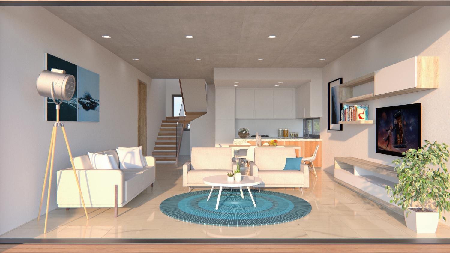 Key Ready Villa with Pool and Roof Garden in a Residential Complex Close to ISOP