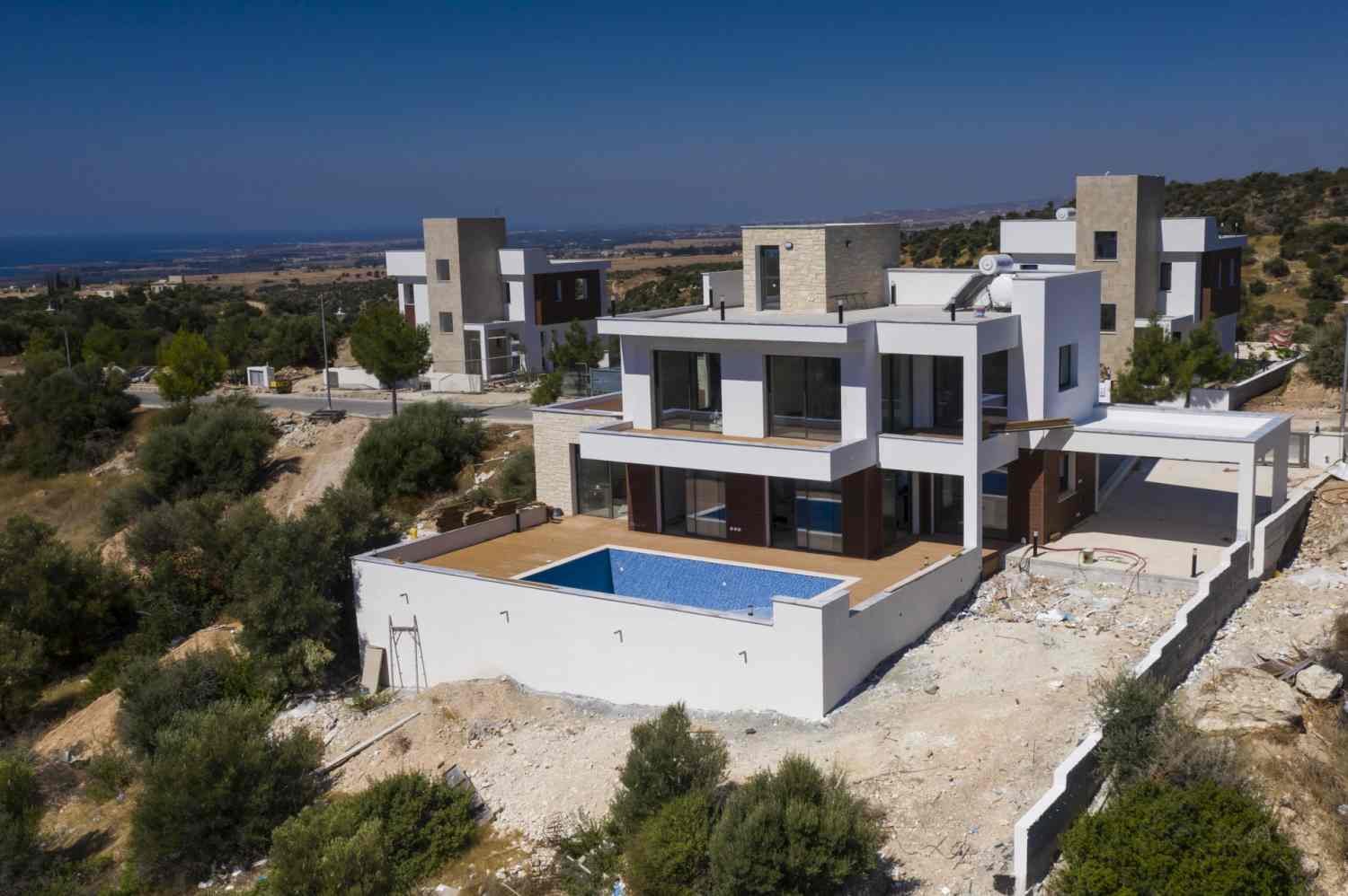 Luxury Golf Villa with Sea Views/Plot 1174 sq m/ – Secret Valley, Paphos