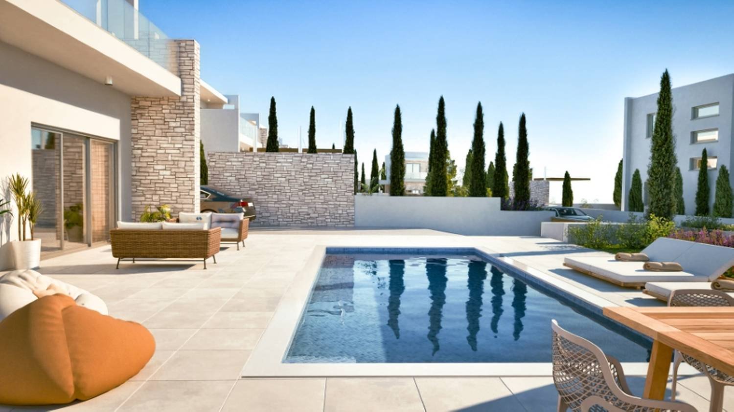 Modern Villa in Exclusive Club Resort by the Sea – Paphos