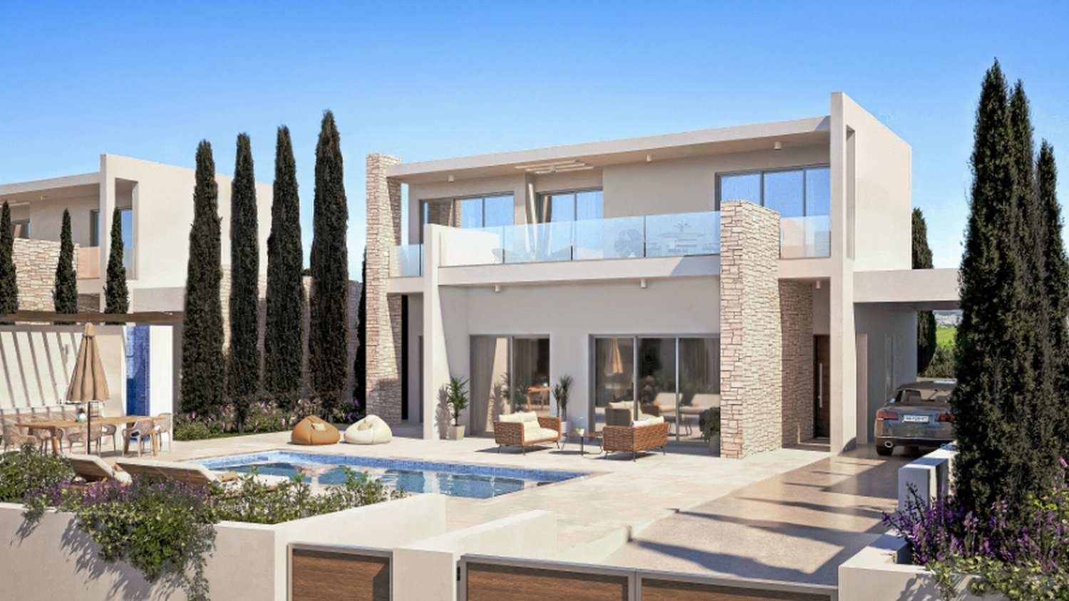 Modern Villa in Exclusive Club Resort by the Sea – Paphos