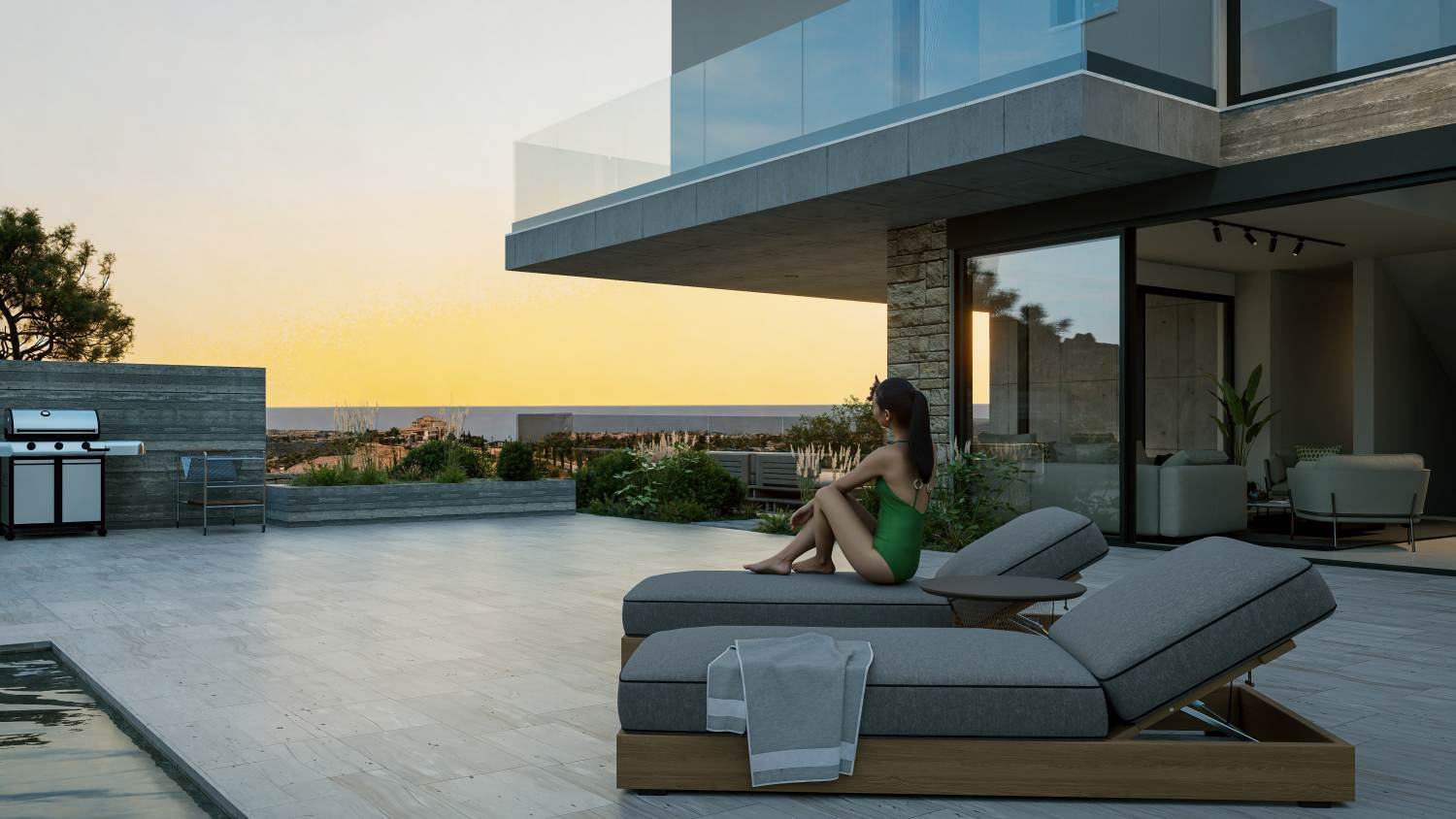 Exclusive Villa on plot 1270 sq m at Venus Rock Golf Resort