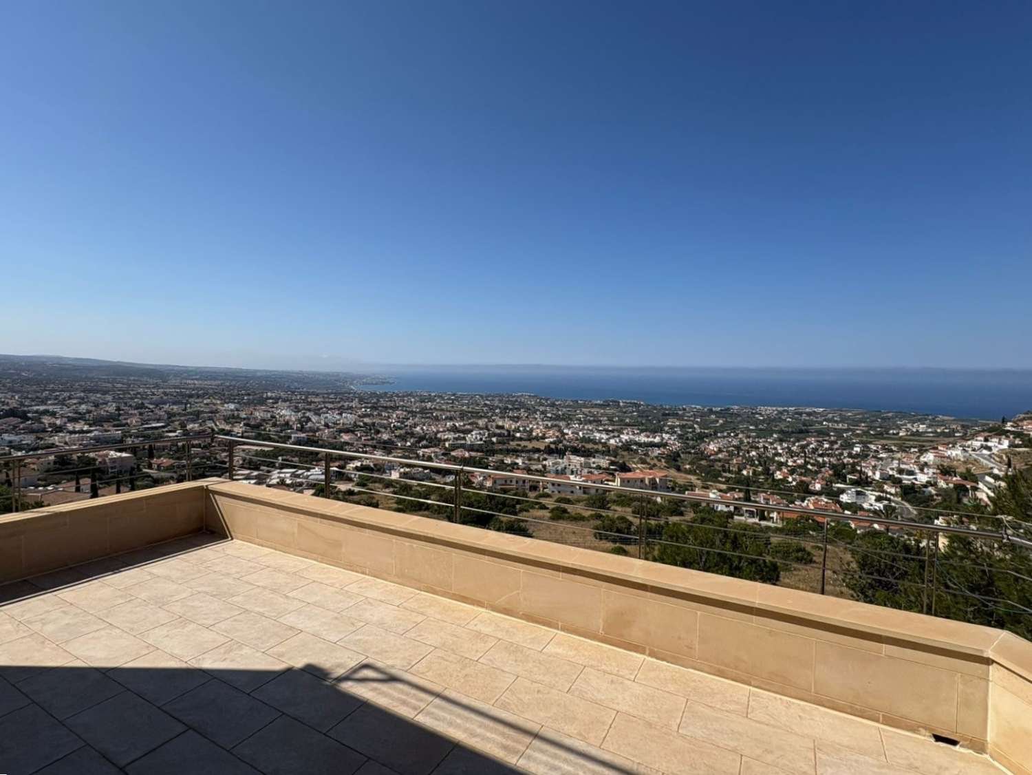 4-Bedroom Villa with Panoramic Sea Views in Peyia
